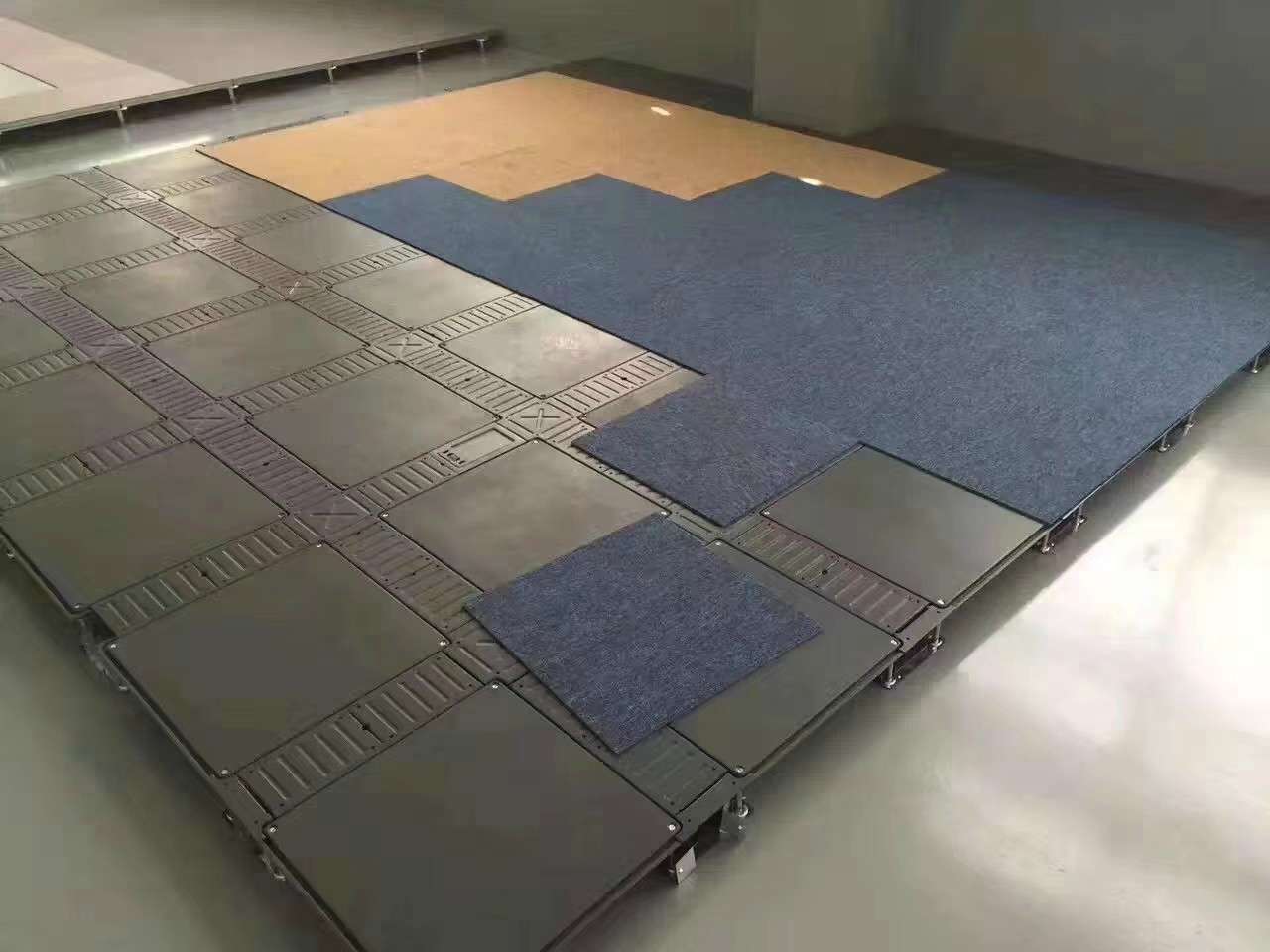 Low Profile Steel Raised Floor